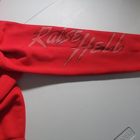 Dodge x Reason Limited Edition Hellcat SRT Sweatshirt Hoodie Size XL - Picture 9 of 16